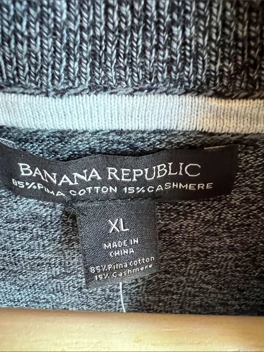 Banana Republic cashmere blend Half-Zip Mock Neck Sweater - Lightweight Layering
